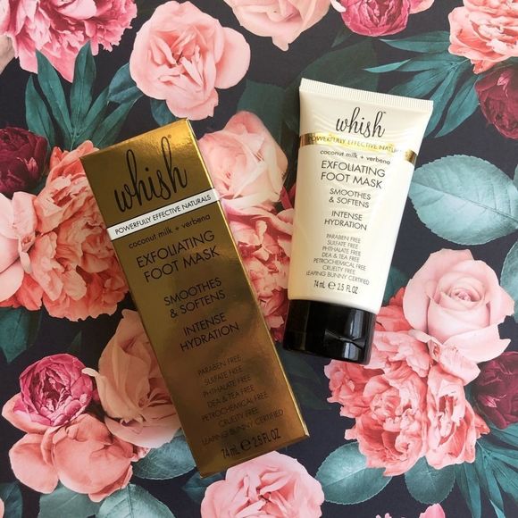 Whish Exfoliating and Softening Foot Mask New in Box - Picture 1 of 6